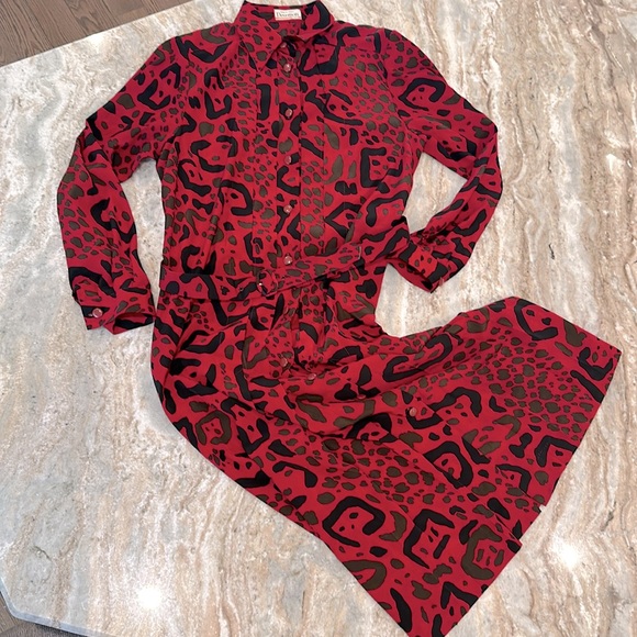 Made in France Devernois 90’s Dress - Picture 1 of 8